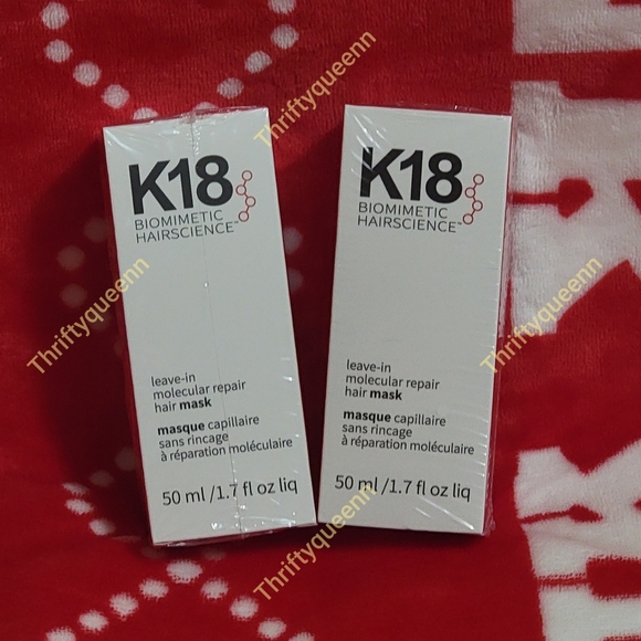 K18 Leave-In Repair Hair Mask SET of 2 Treatments to Repair Dry or Damaged Hair - Picture 2 of 12